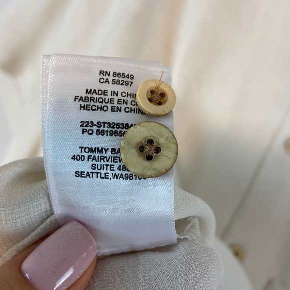 Tommy Bahama Men XL Milwaukee Brewers MLB Silk Camp Shirt Hawaiian Style White - Picture 6 of 7